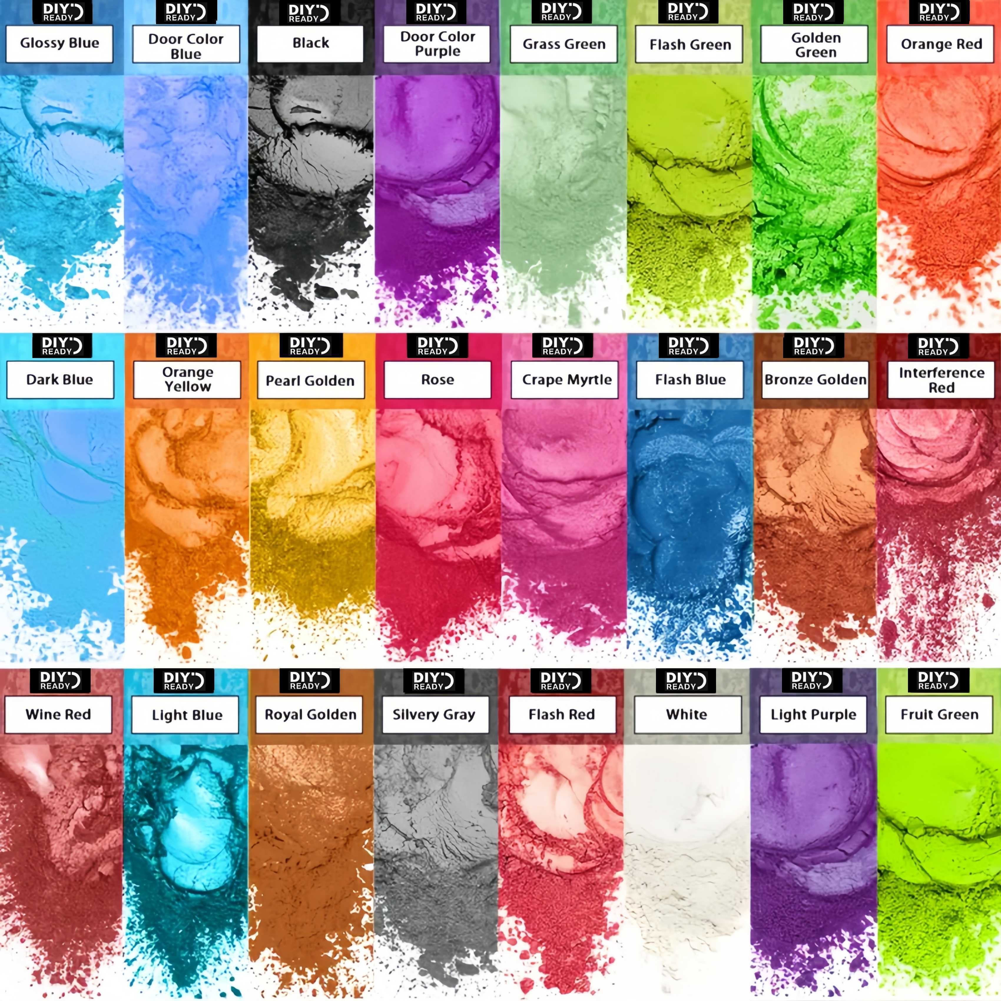 Candle Making Easy - 24 Colors/8 Colors 5g 0.18oz Pearlescent