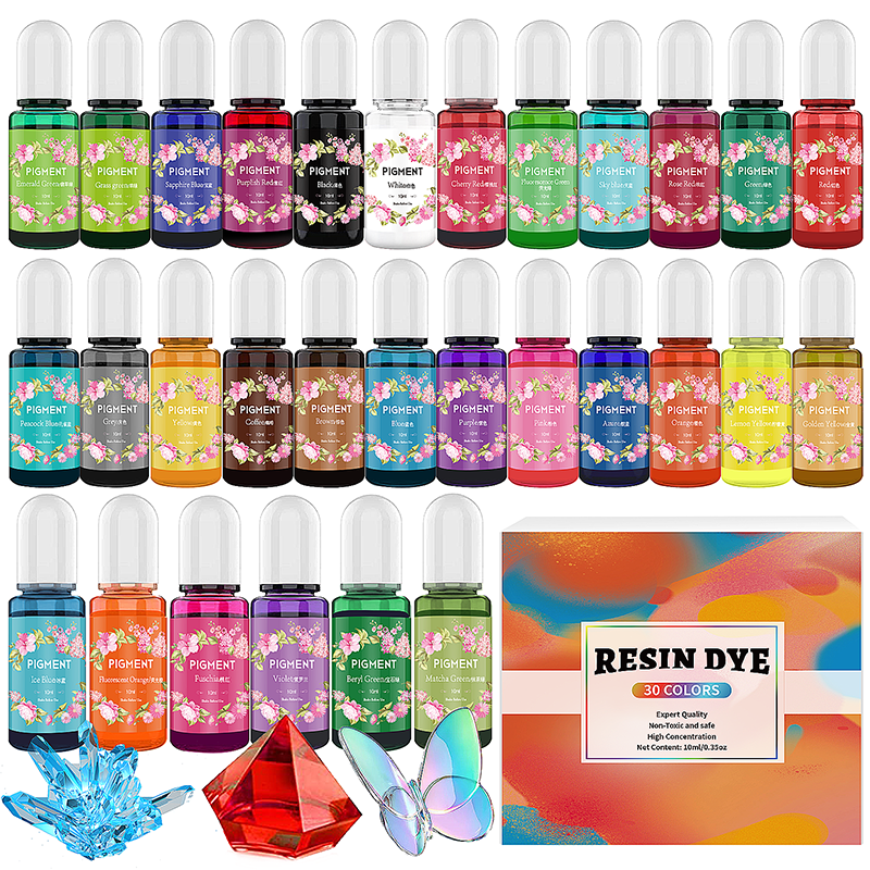 Candle Making Easy - DIY Epoxy Resin Pigment Kit Candle