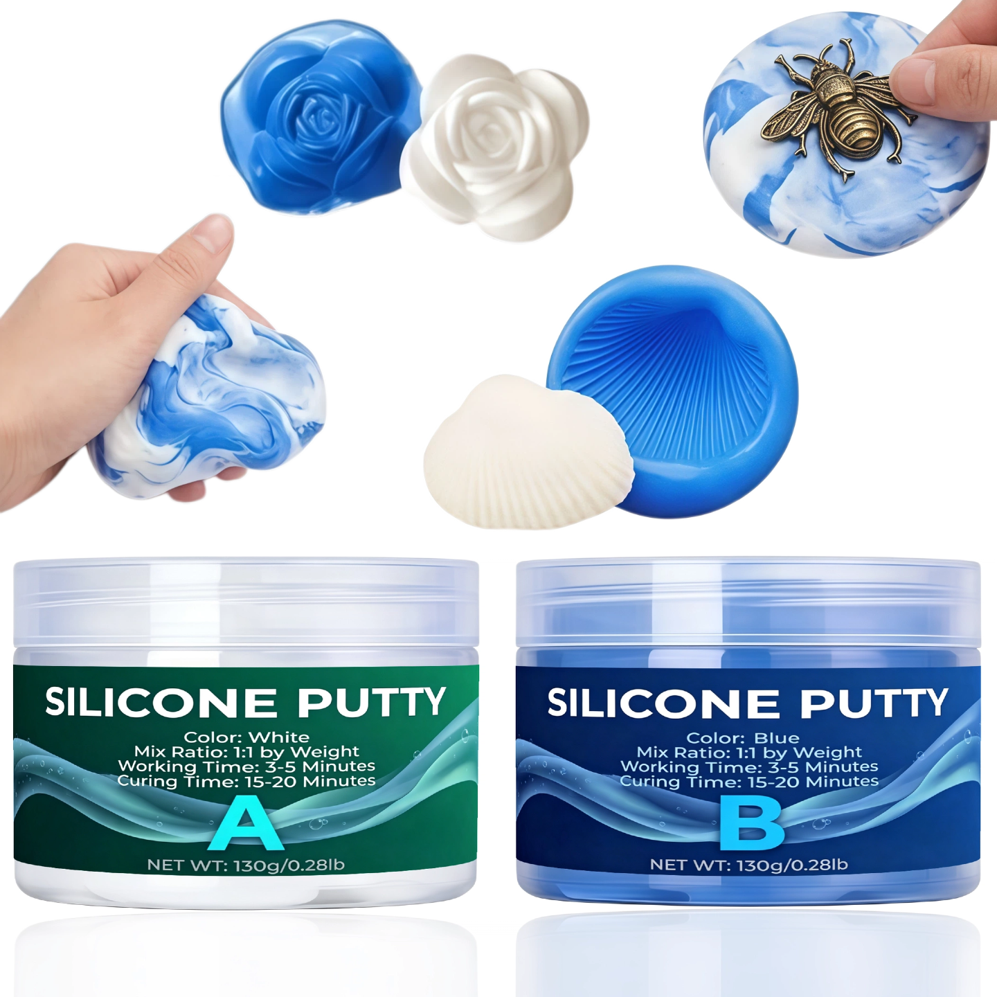 Silicone Putty Mold Making Sup - đánh giá và giá Candle Making Easy