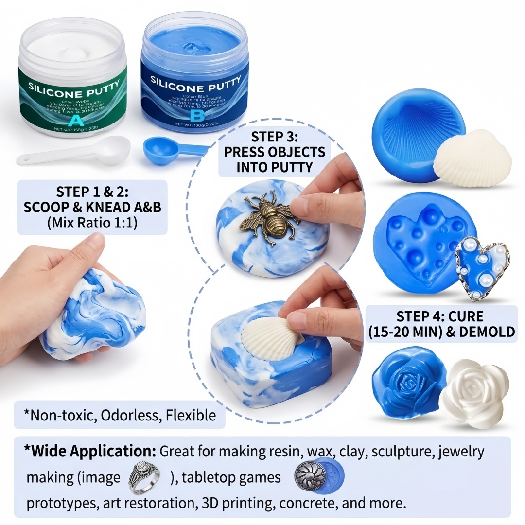 Silicone Putty Mold Making Sup - đánh giá và giá Candle Making Easy
