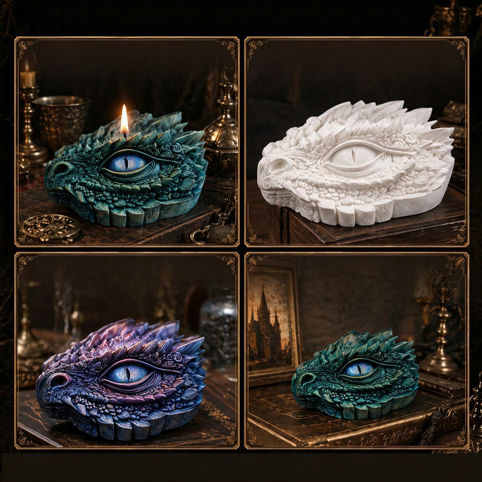 Dragon Eye Silicone Mold Easy  - đánh giá và giá Candle Making For Beginners