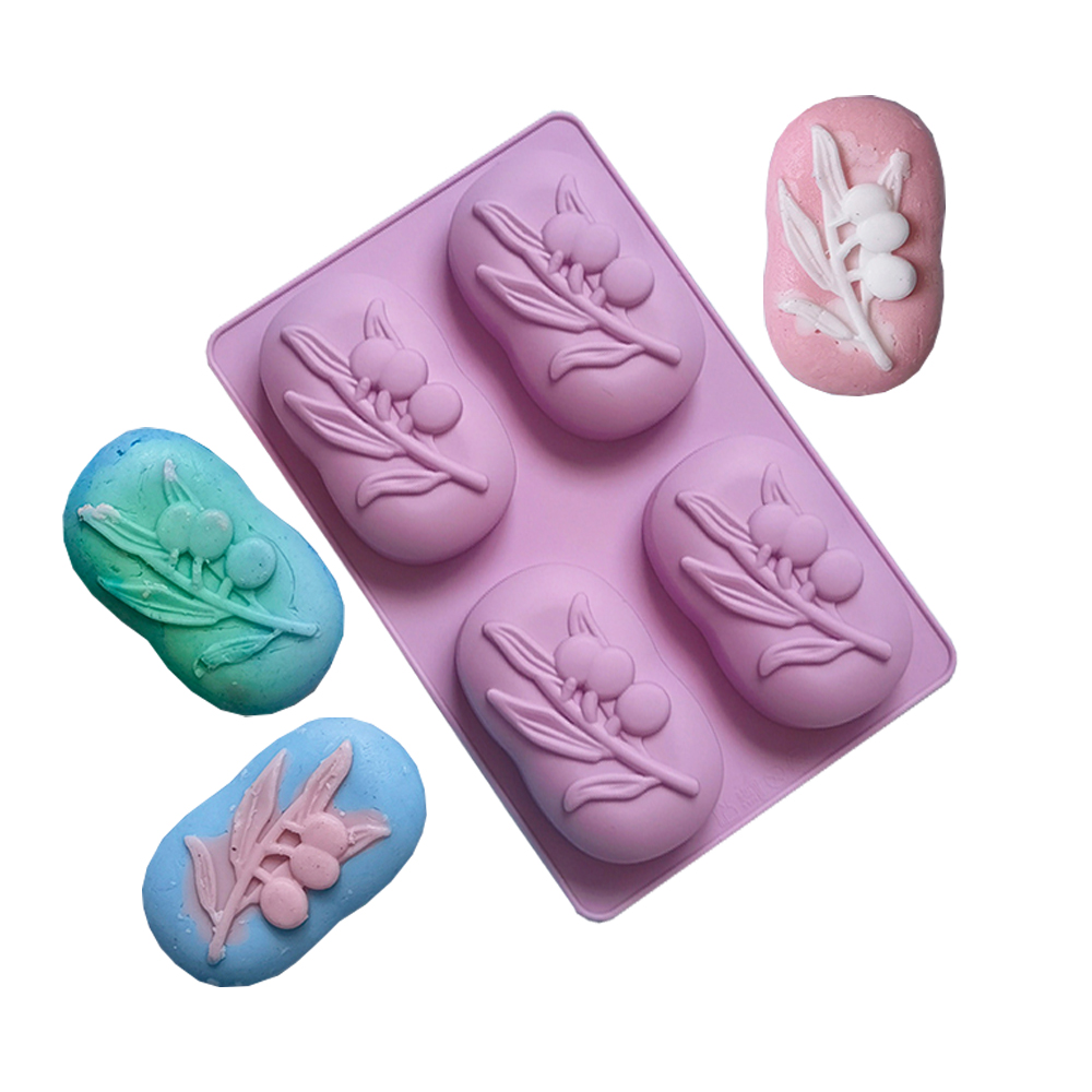 4 Cavities Oval Olive Tree Sil - đánh giá và giá Candle Making Easy