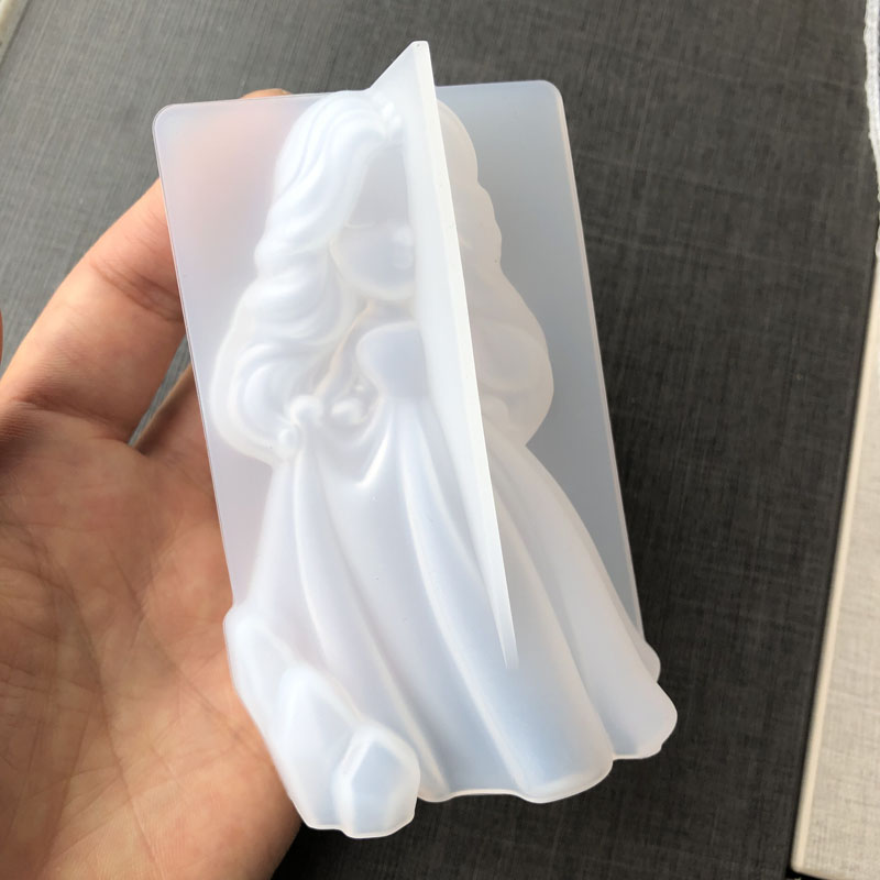 3D Cute Princess Silicone Cand - đánh giá và giá Candle Making Items