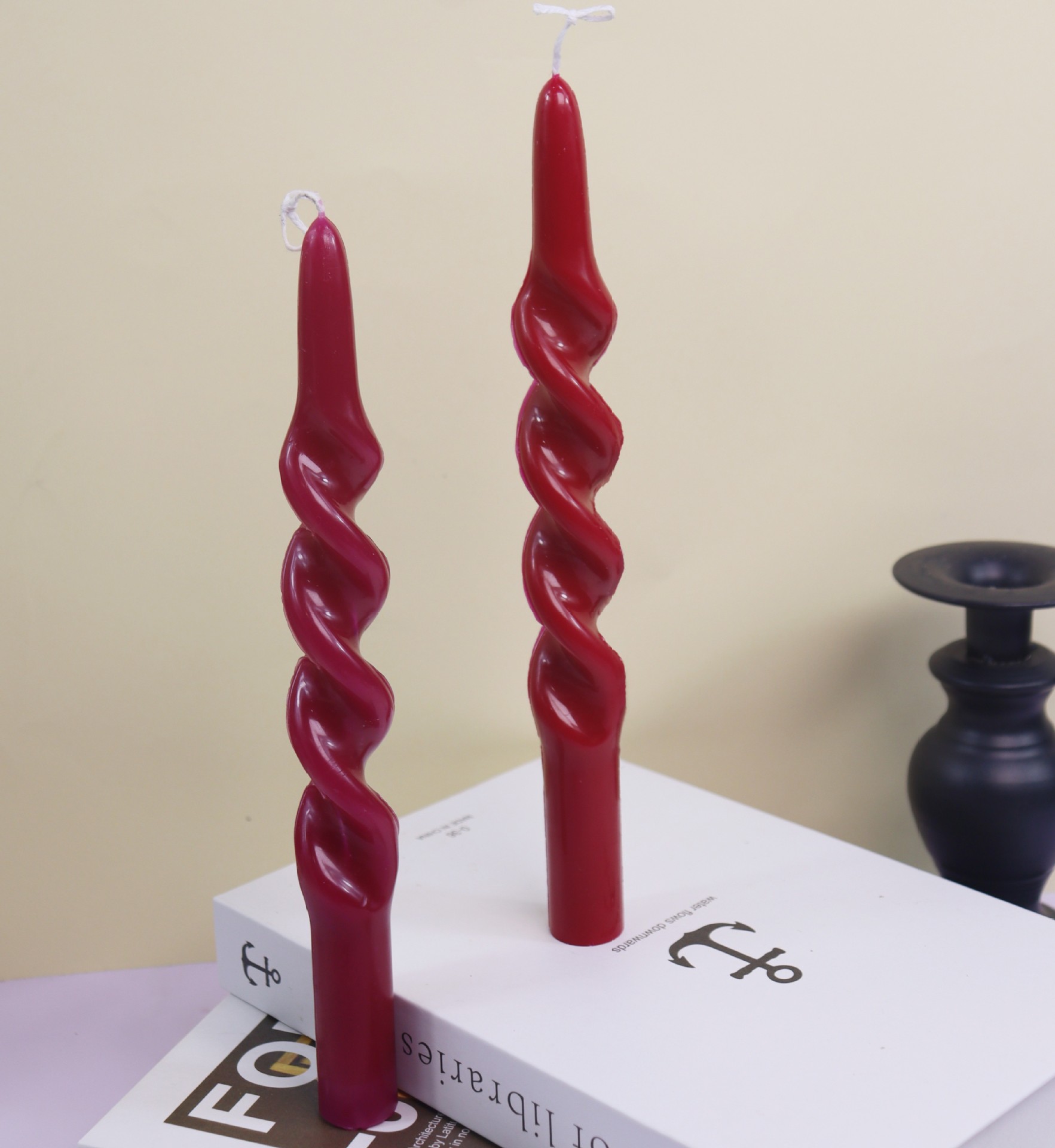 Twisted Stripe Column Acrylic  - đánh giá và giá Candle Making Easy