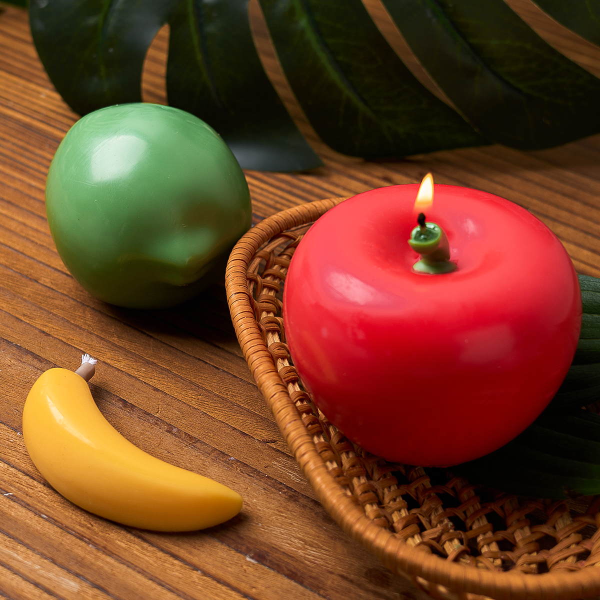 3D Fruit Shape Scented Candle  - đánh giá và giá Candle Making Jelly