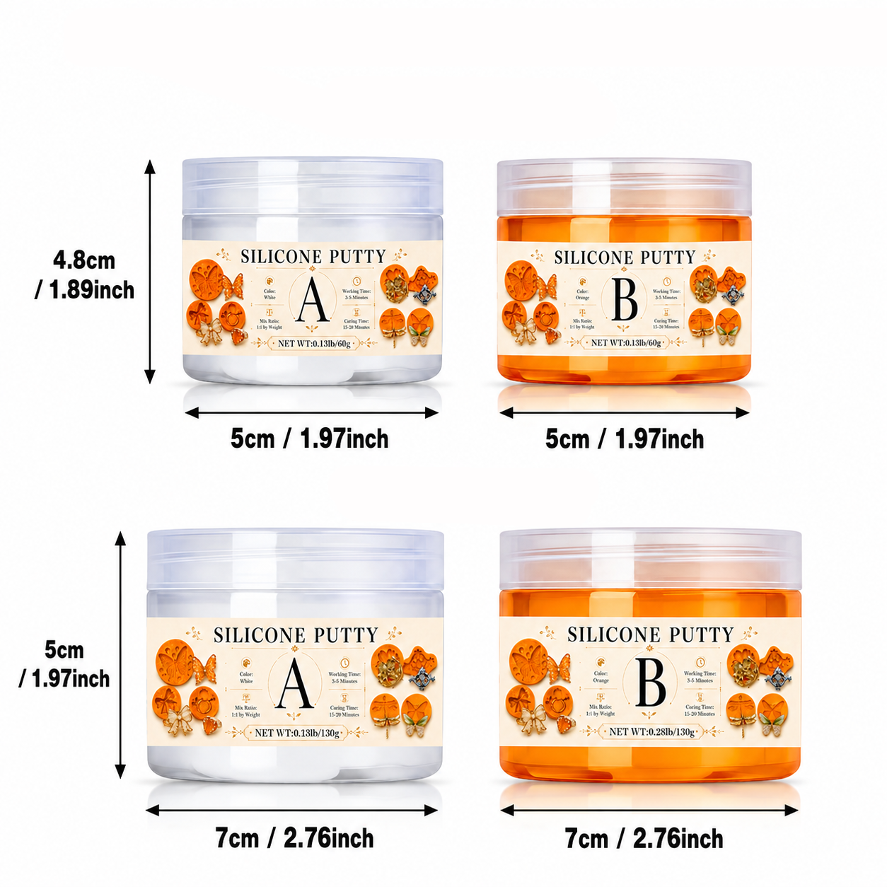 SILICONE PUTTY Making Kit, Fas - đánh giá và giá Candle Making Easy