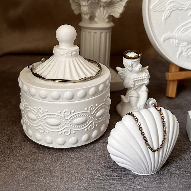 1set Striped Candle Jar Silico - đánh giá và giá Candle Making Moulds