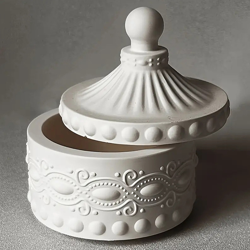 1set Striped Candle Jar Silico - đánh giá và giá Candle Making Moulds