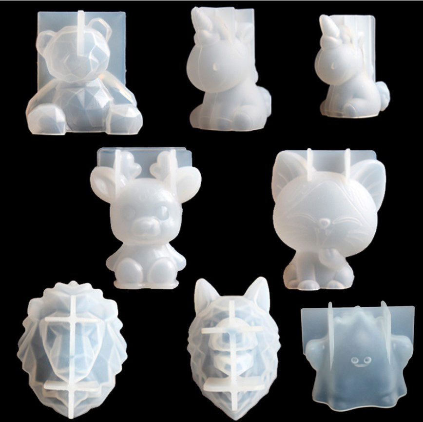 Transparent Unicorn Silicone E - đánh giá và giá Candle Making Items