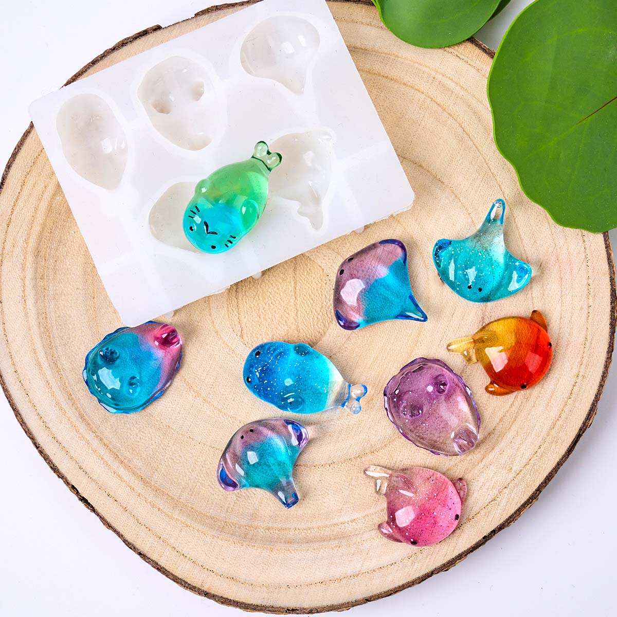 3D Healing Kawaii Manta Ray Wh - đánh giá và giá Candle Making Items