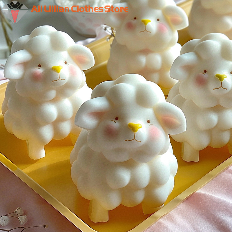3D Sheep Shape Jelly Mold Kitc - đánh giá và giá Candle Making Jelly