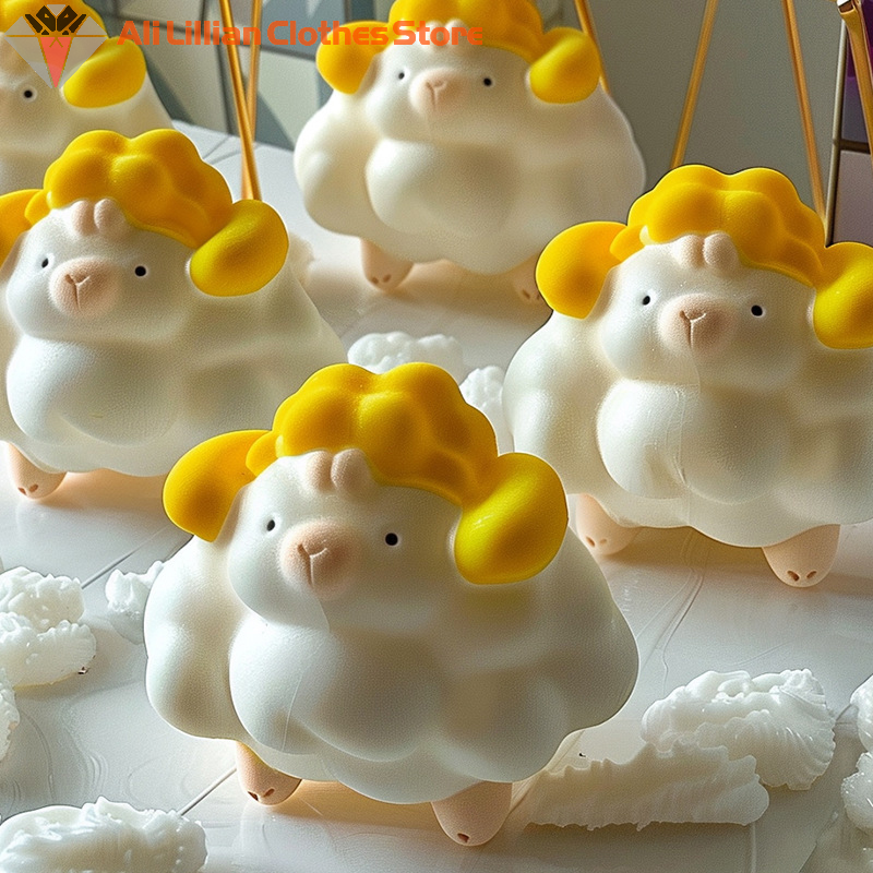 3D Sheep Shape Jelly Mold Kitc - đánh giá và giá Candle Making Jelly
