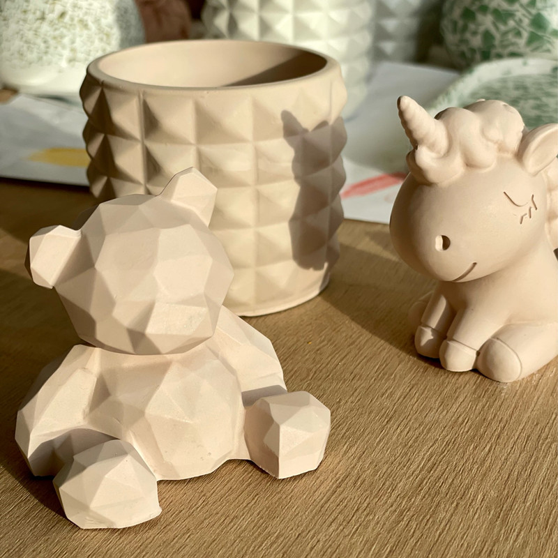 3D Stereo Bear Silicone Mold D - đánh giá và giá Candle Making Jelly