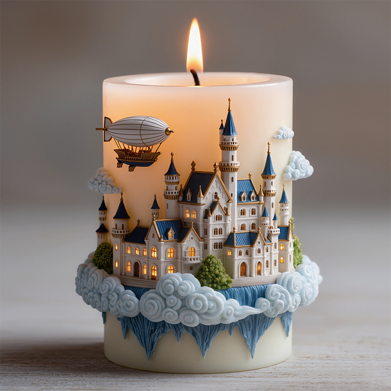 Sky City Secret Realm Cloud Ca - đánh giá và giá Candle Making Jelly