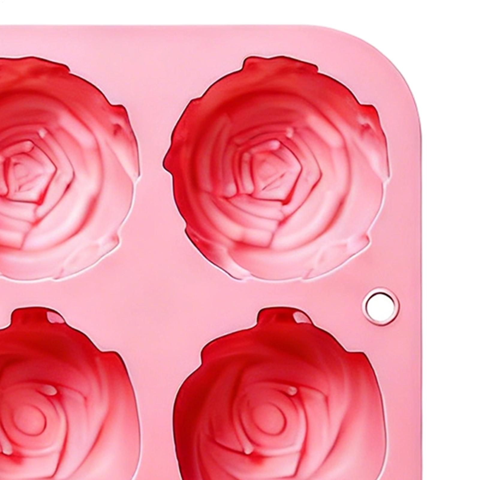 8 Holes Rose Flower Silicone M - đánh giá và giá Candle Making Items