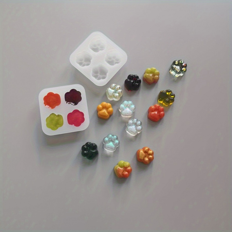 1Cat Paw Pattern Silicone Mold - đánh giá và giá Candle Making Items