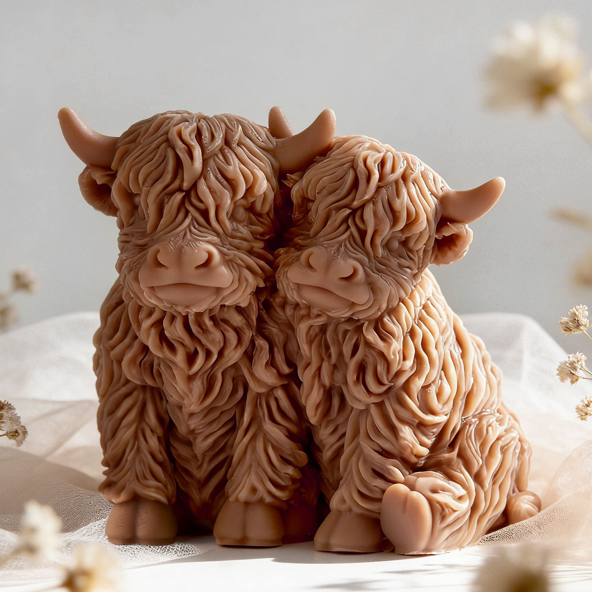 DIY Highland Cow Animal-Shaped - đánh giá và giá Candle Making Jelly