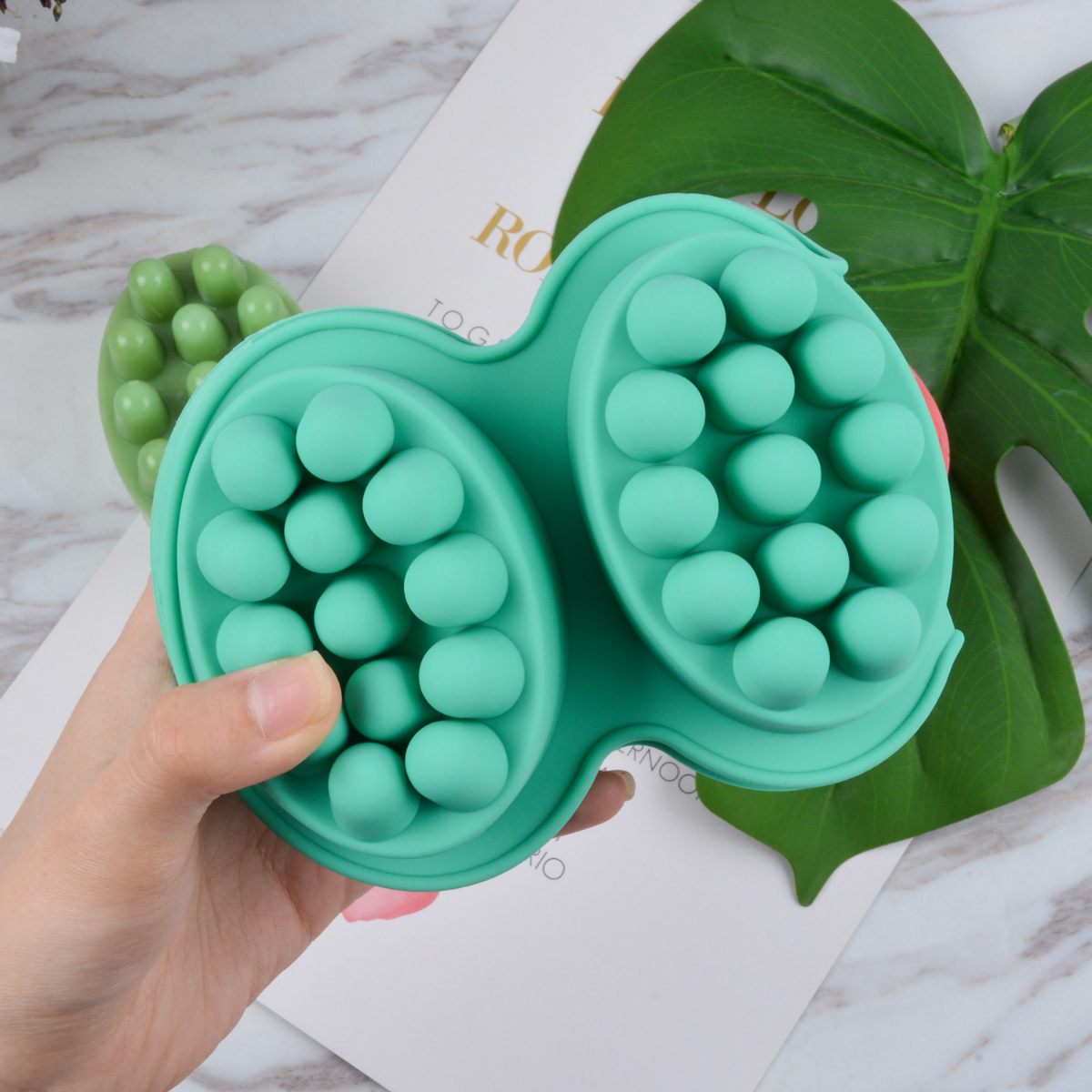 4 Hole Oval Massage Soap Silic - đánh giá và giá Candle Making For Beginners