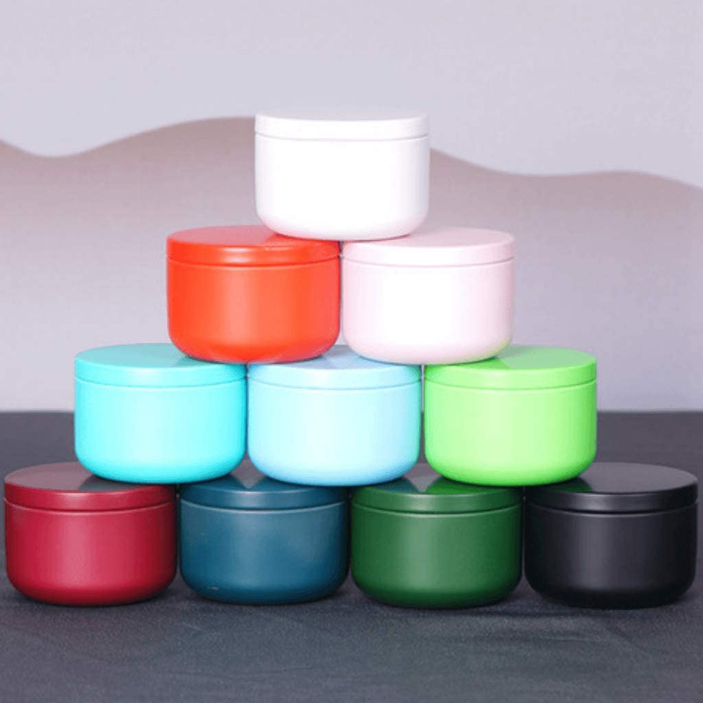 Tea Can with Airtight Lids Tin - đánh giá và giá Candle Making Items