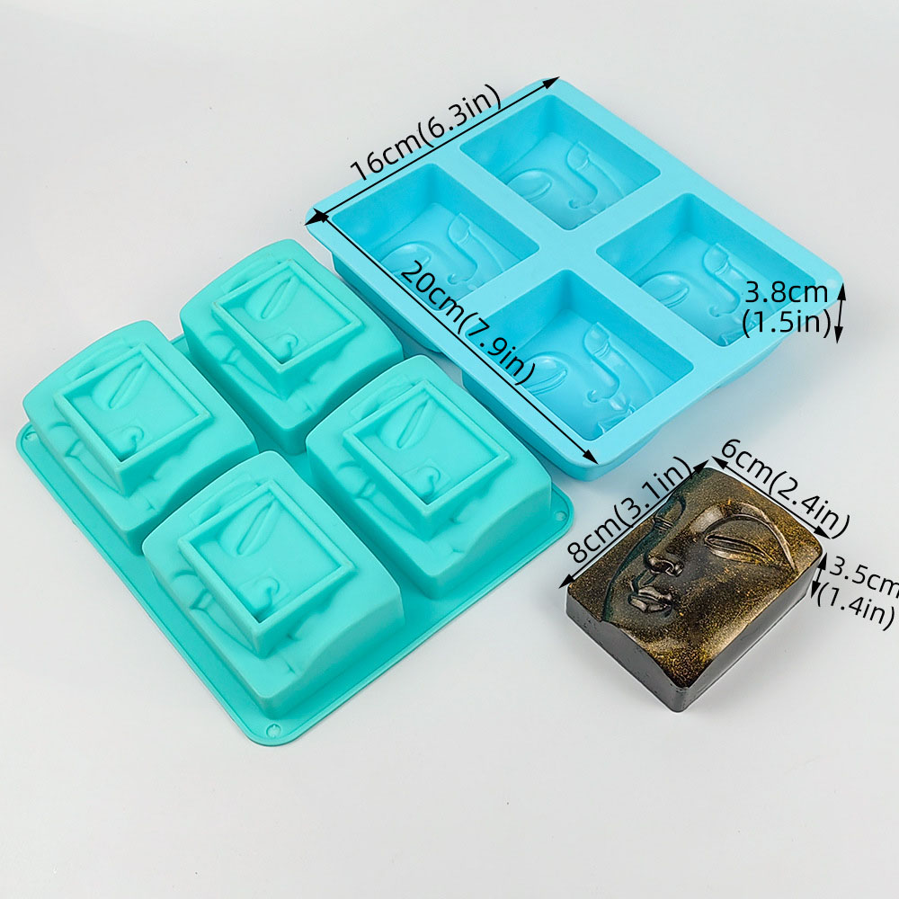 4 Holes Buddha Portrait Soap M - đánh giá và giá Candle Making Easy