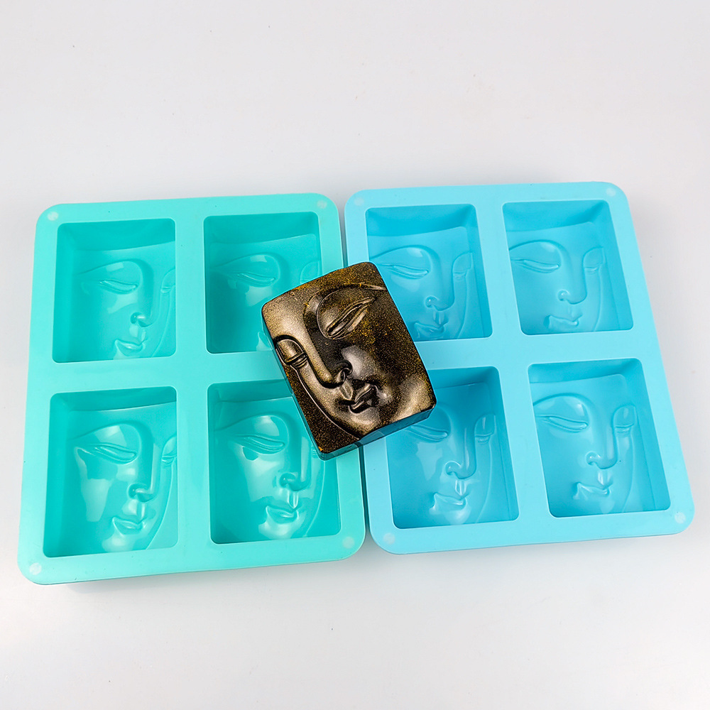 4 Holes Buddha Portrait Soap M - đánh giá và giá Candle Making Easy